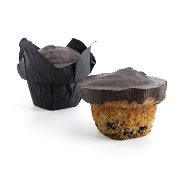 Vanilla muffins with chocolate chunks